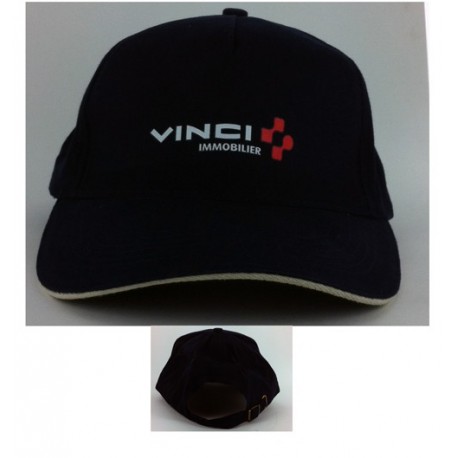 Casquette bleu marine